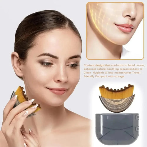 Facial Sculpting Massage Brush – Lift & Contour Skin