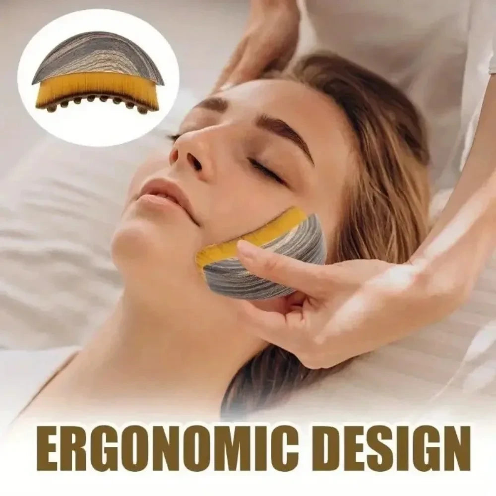 Facial Sculpting Massage Brush – Lift & Contour Skin