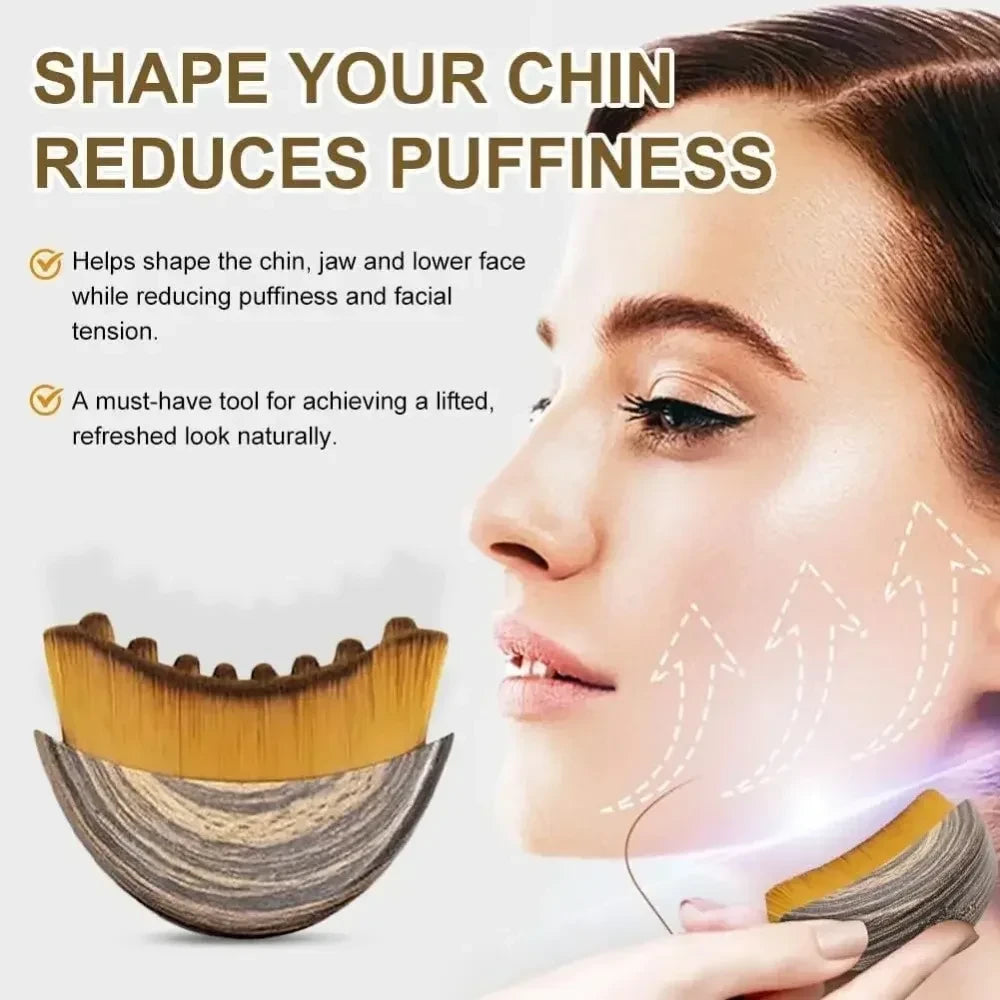 Facial Sculpting Massage Brush – Lift & Contour Skin