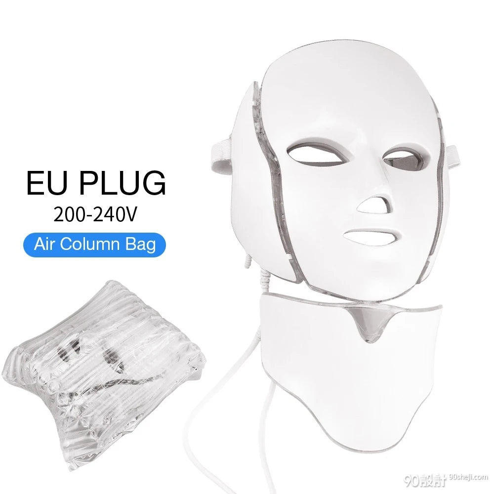 7-Color LED Facial and Neck Mask